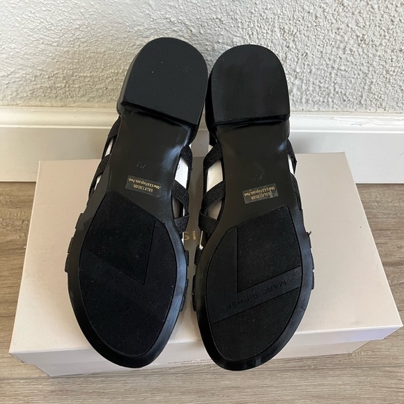 MARC Fisher Strappy Sandal Black, Size 7 - Picture 5 of 5